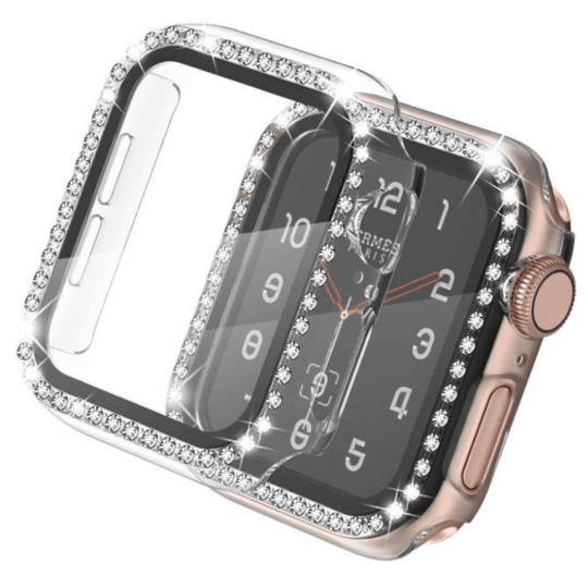 Étui protecteur en diamant pour Apple Watch